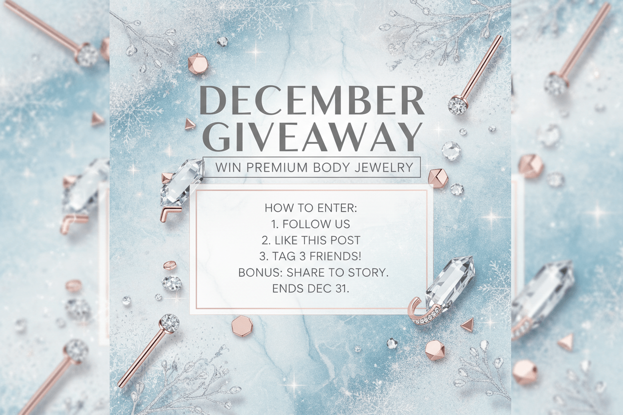 DECEMBER INSTAGRAM GIVEAWAY - Follow Us on IG ✨@crystalqiao_jewelry✨ - QIAO Crystal