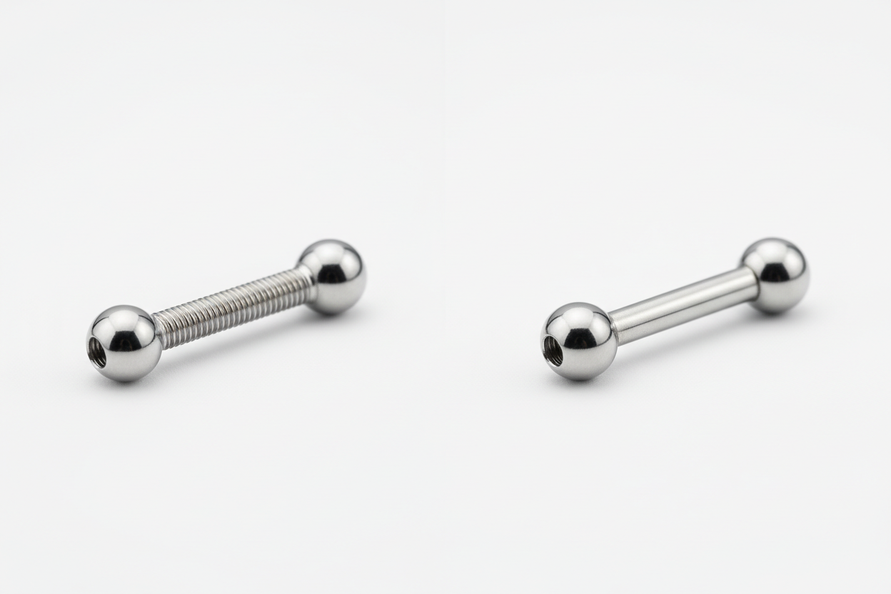 Internal vs External Threading: Which Is Better for Piercings – QIAO ...