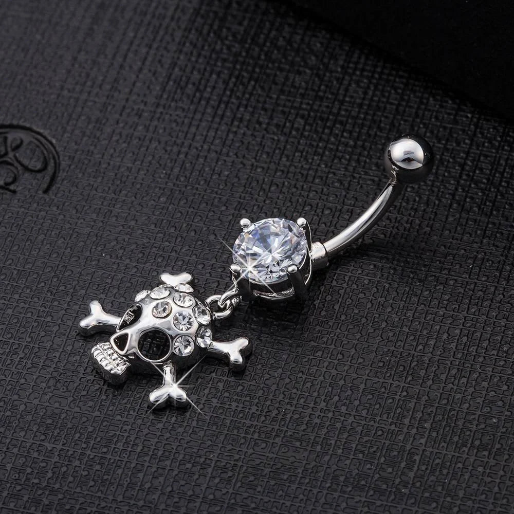 Badass Belly Rings - QIAO Crystal