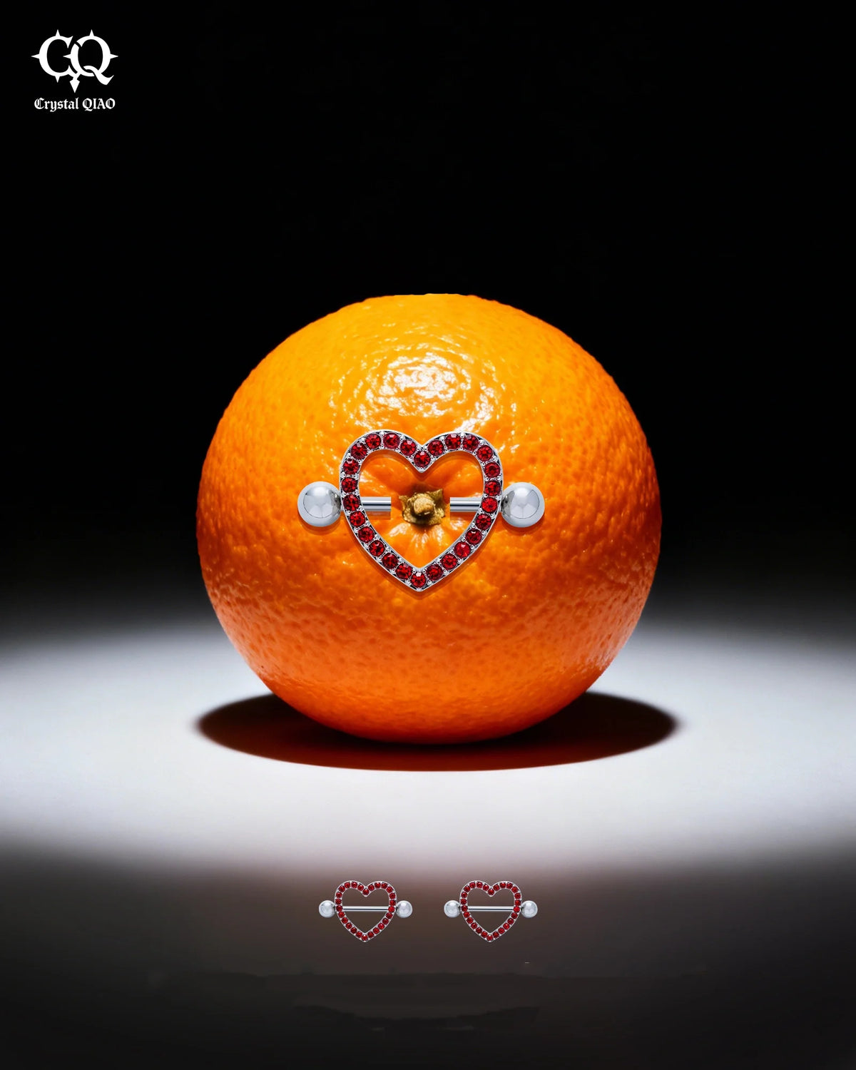 Captive Nipple Rings - QIAO Crystal