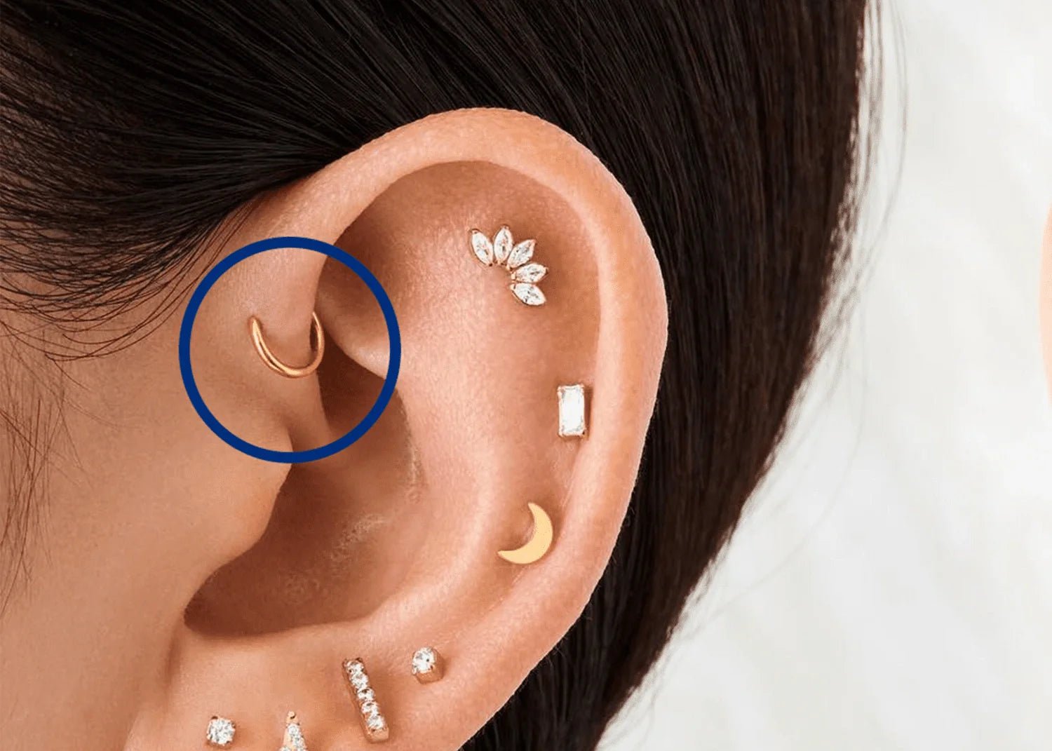Helix Earrings & Hoops | Cartilage Piercing Jewelry | Crystalqiao ...