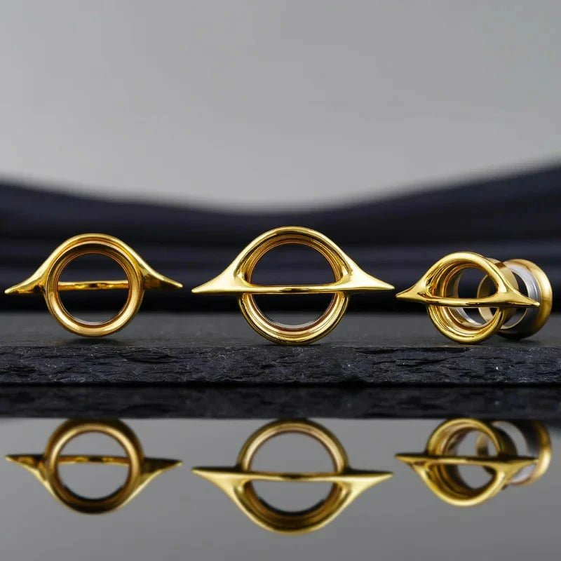 1 Pair Piercing Expander Stretchers Double Flared Gauges for Earrings - QIAO CrystalQIAO CrystalQIAO Crystal