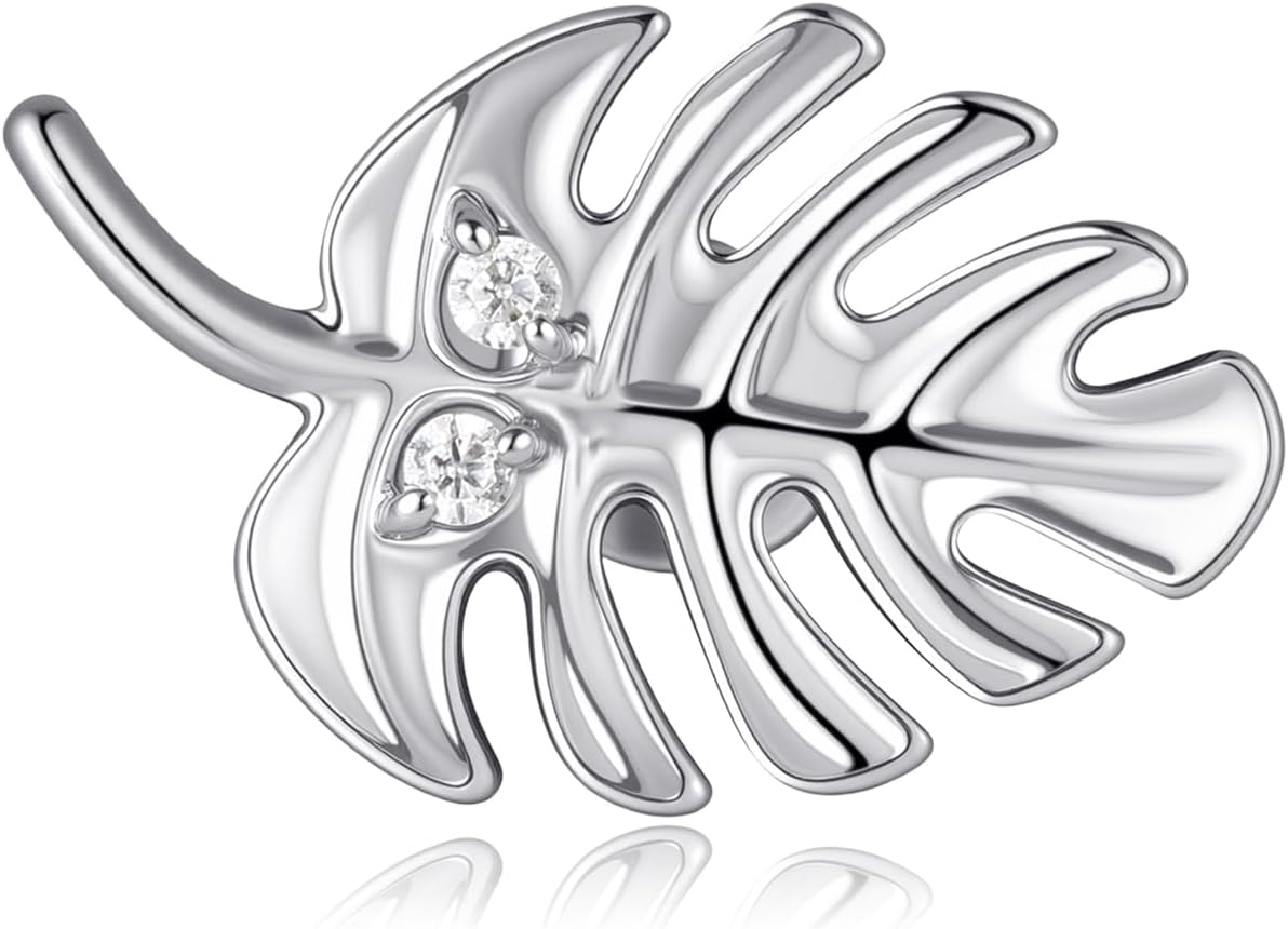 1 Piece Flat Back Earrings Cartilage Studs Tragus Conch Helix Piercings Cubic Zirconia Earring - QIAO CrystalQIAO CrystalQIAO Crystal