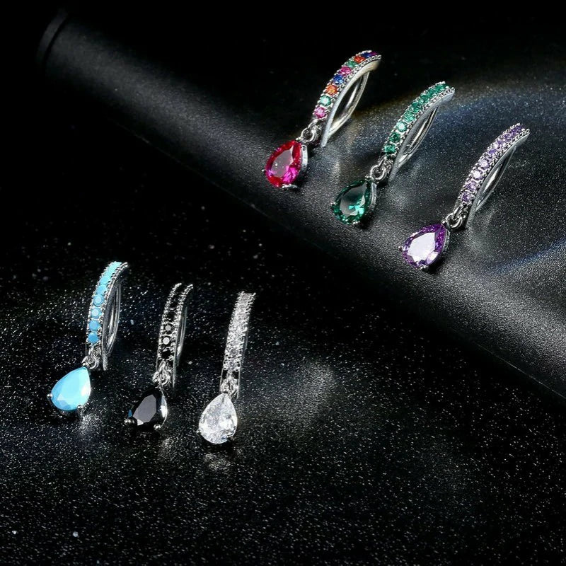 14G Clicker Belly Rings 316L Surgical Steel Dangle Belly Button Ring