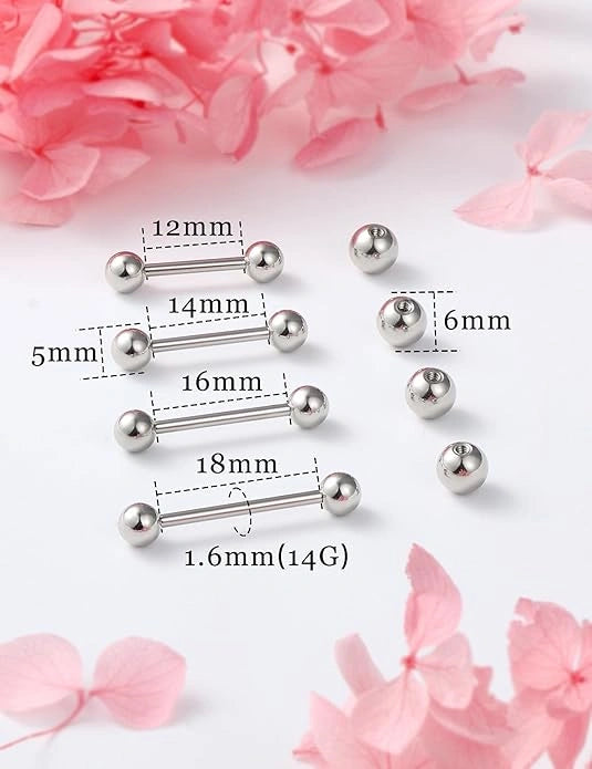 14g-nipple-tongue-rings-stainless-steel-straight-barbells-piercing-jewelry-short-long-bar-silver-black-gold-bridge-piercings-for-women-men-12mm-14mm-16mm-silver-14G-8pcs-size