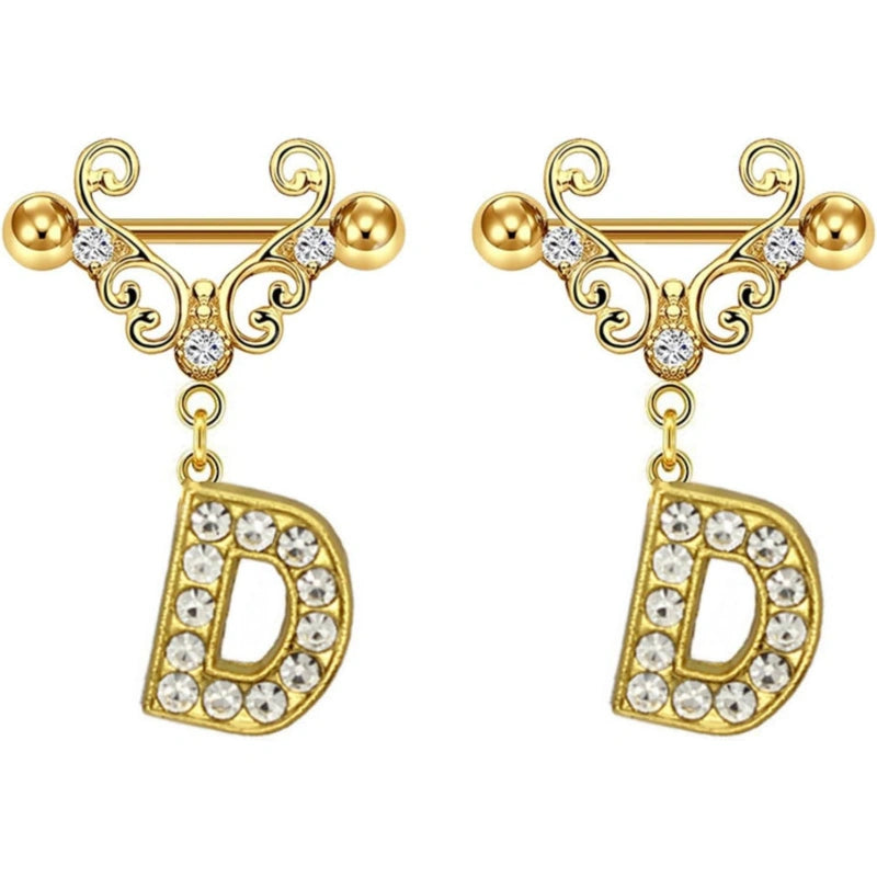 2pcs-gold-nipple-rings-name-letter-dangle-for-women-14ga-316l-surgical-steel-cubic-zirconia-hypoallergenic-nipple-piercing-jewelry-D