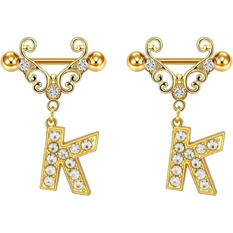 2pcs-gold-nipple-rings-name-letter-dangle-for-women-14ga-316l-surgical-steel-cubic-zirconia-hypoallergenic-nipple-piercing-jewelry-K