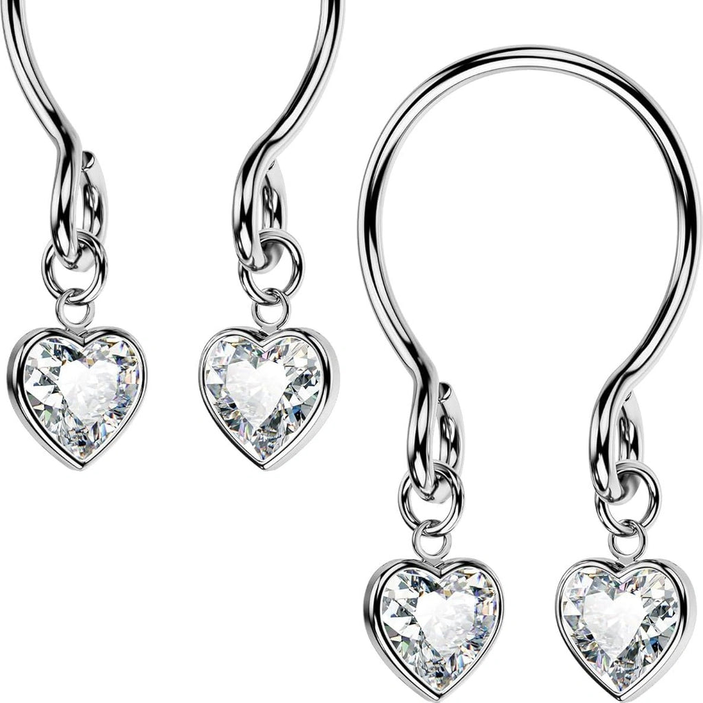 2pcs-non-piercing-nipple-rings-with-dangling-charms-adjustable-stainless-steel-fake-nipple-jewelry-for-women-men-comfortable-stylish-faux-piercing