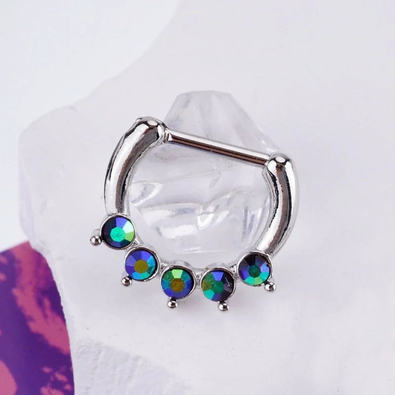 316L Surgical Steel Septum Ring Nose Ring Hoop Hypoallergenic Daith