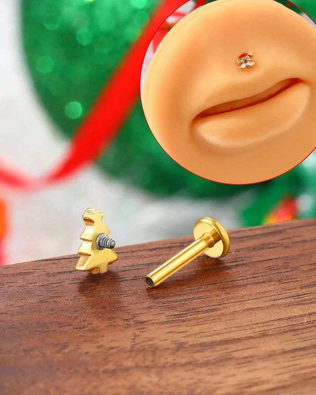 3PCS Cartilage Earrings Stud 16G Helix Tragus Earrings Internally Thread Tragus Medusa Piercing Jewelry Stainless Steel