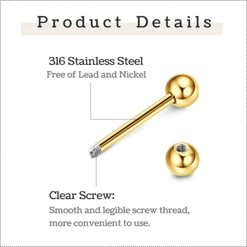 4 Pairs 14G 316L Stainless Steel Heart Teardrop Moon Star Opal Leaf CZ Barbell Nipple Rings Set