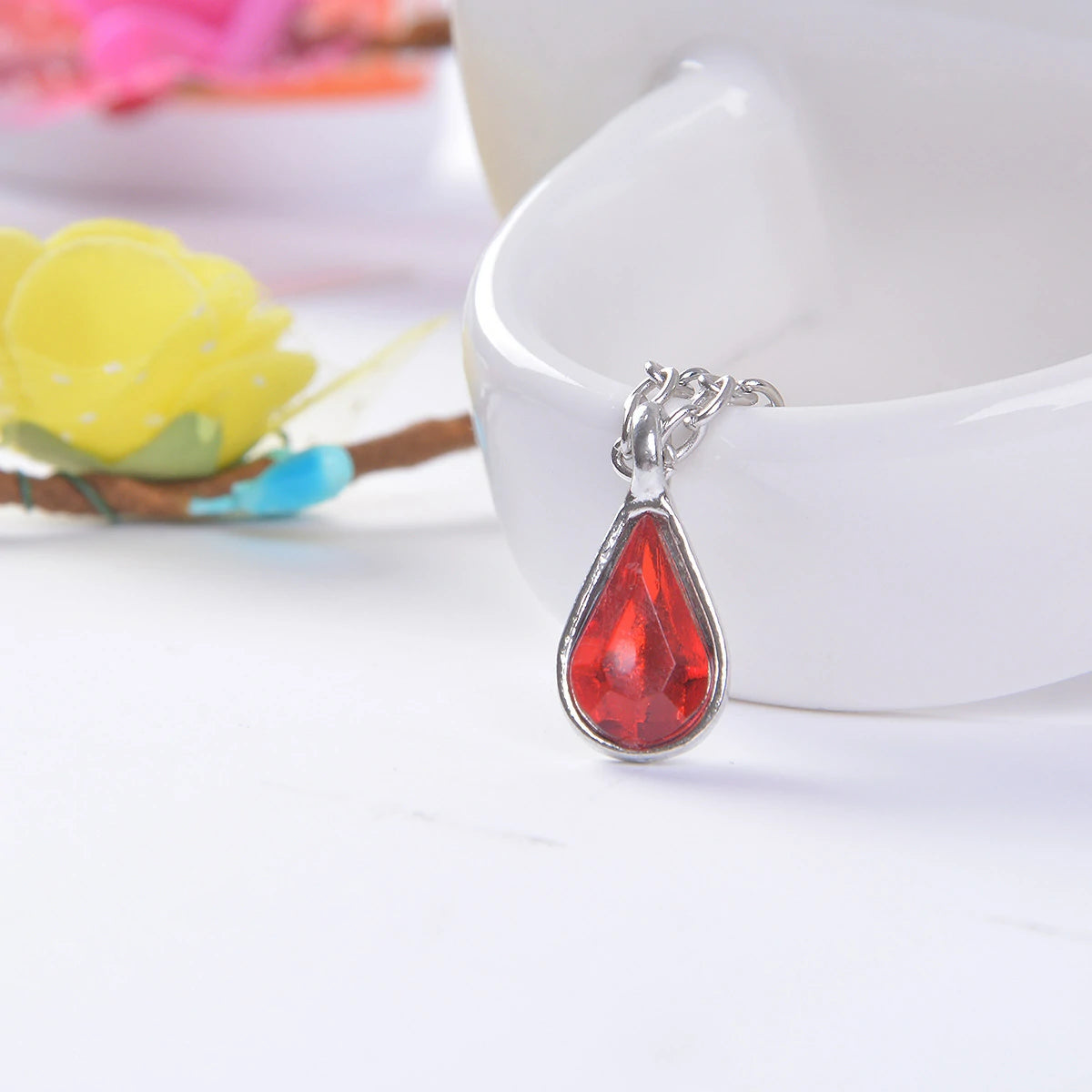 Fake Nipple Rings Rhinestone Non-Piercing Nipple Barbells