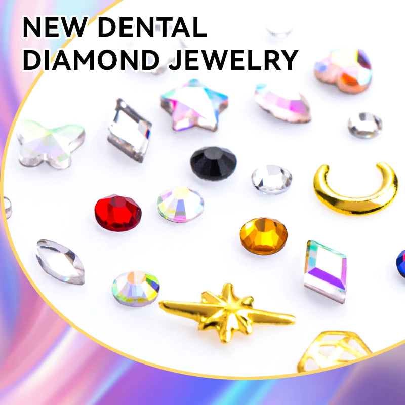 Consists of 9 Tools Crystal Flat Back Diamond Patch Sticker Glue Tooth Diamond Kit