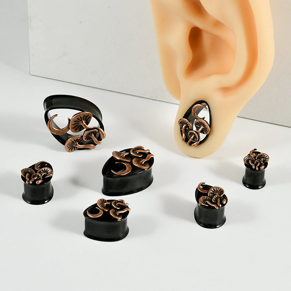 New Classic gauges Ear Plugs Tunnels Hypoallergenic 316 Stainless Steel Ear Gauges