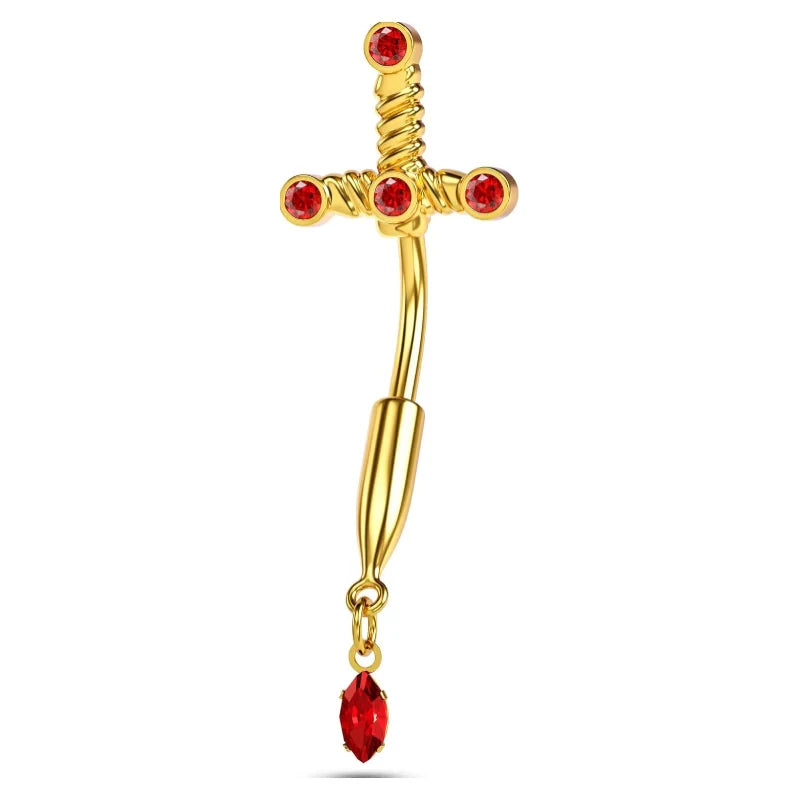 316L Stainless Steel Belly Button Piercing 10mm Navel Piercing Jewelry