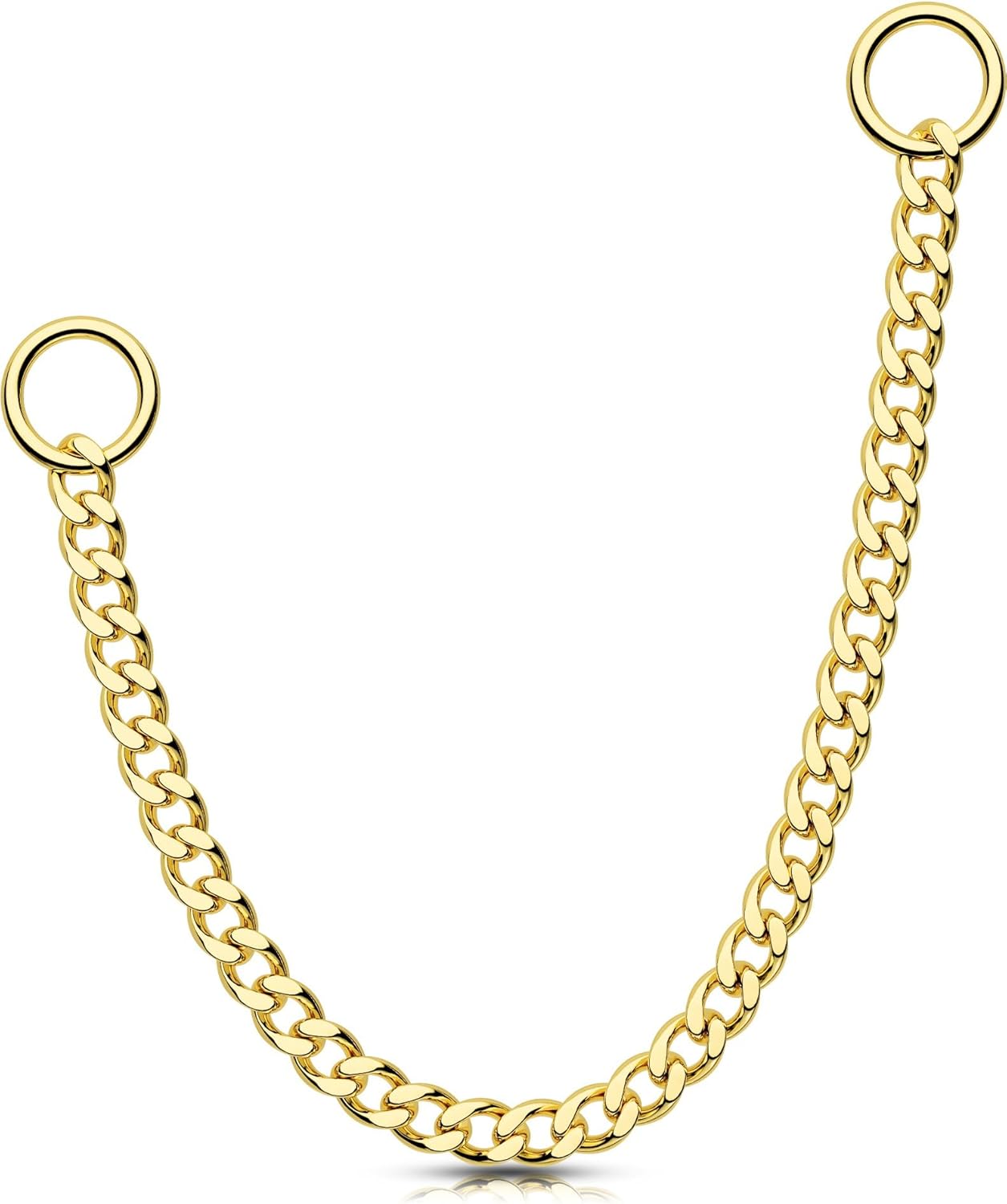 Convertible Dangle Chain for Double Piercings Drop Dangle Earrings - QIAO CrystalQIAO CrystalQIAO Crystal