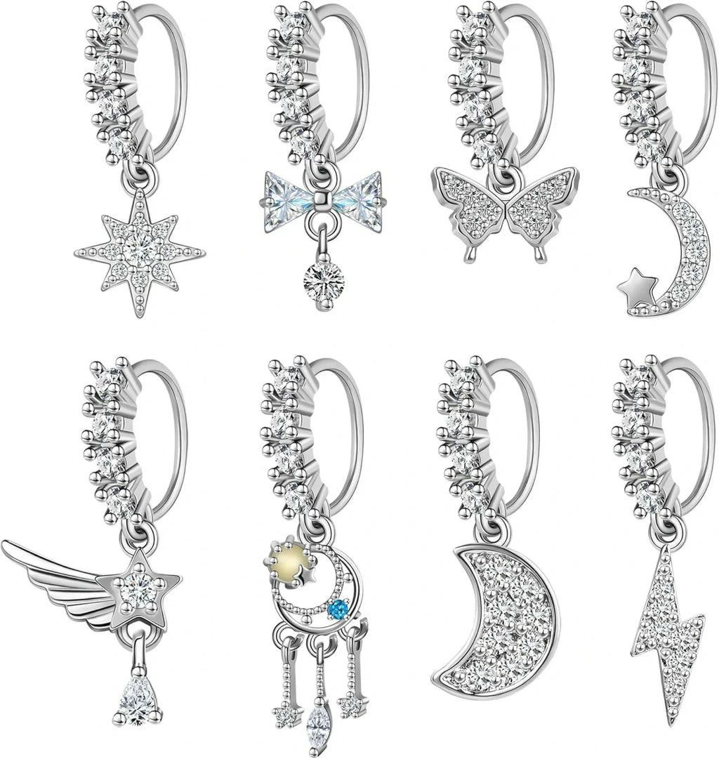 Nose Rings Hoop Septum Nose Piercing Jewelry Cartilage Earring