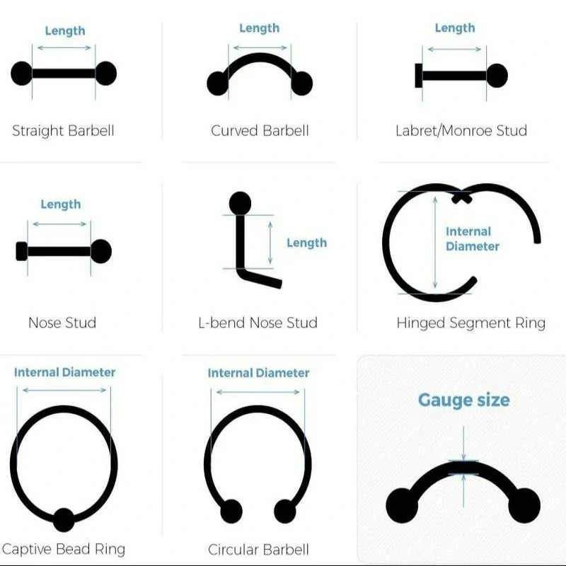 Dangling Turtle with Aqua Gem Belly Button Ring in 316L Stainless Steel with CZ Crystal Accents