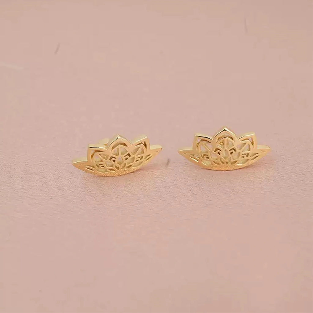 gold-silver-cartilage-helix-earring-for-women-geometric-mandala-lotus-flower-hidden-helix-piercing-earrings-hypoallergenic-cartilage-piercing-earring