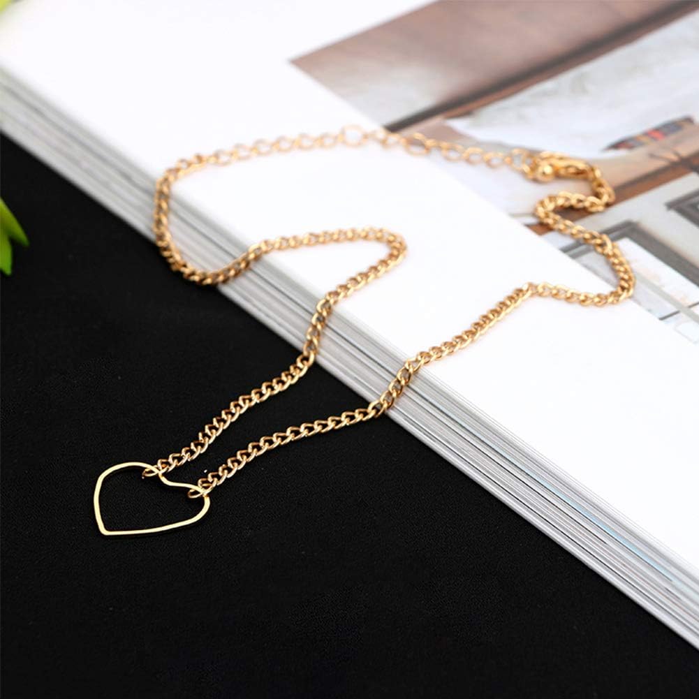 Nipple Ring with Choker Necklaces Stainless Steel Nipple Rings Chain Heart Cat Head Punk - QIAO CrystalQIAO CrystalQIAO Crystal