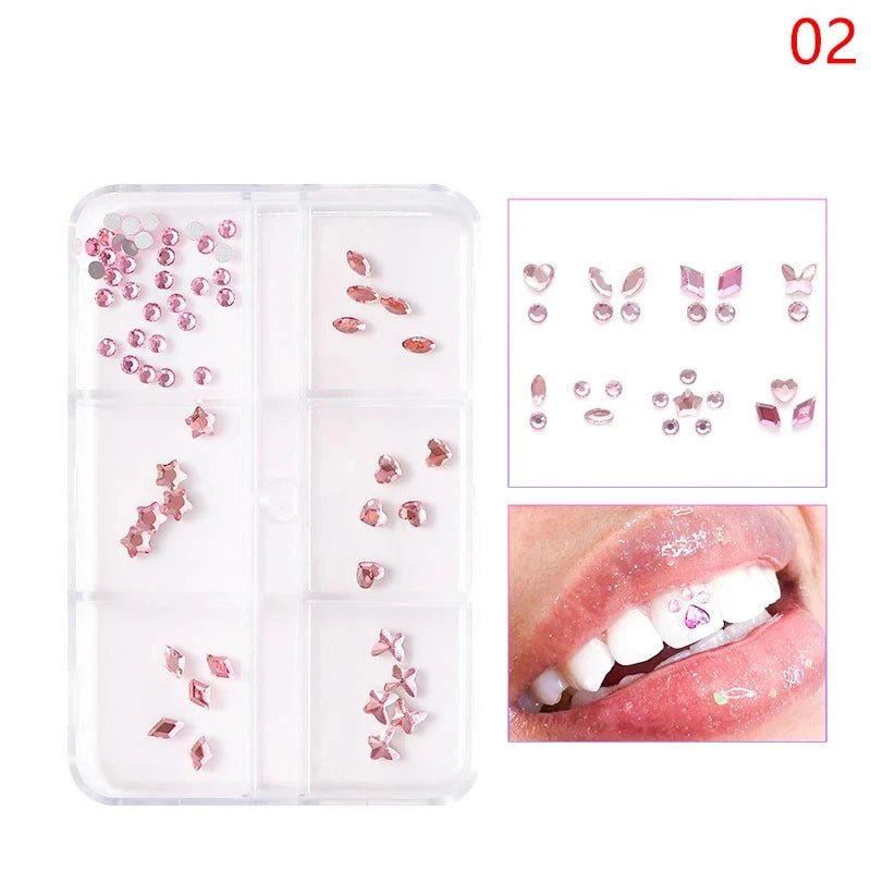 Professional DIY dental gemstone kit with premium dental gemstone supplies and elegant dental gemstone gold to create a dazzling smile - QIAO CrystalQIAO CrystalQIAO Crystal