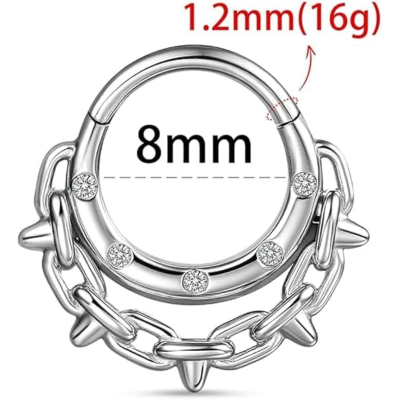 septum-rings-hoops-1pcs-16g-8mm-chain-with-cz-nose-ring-silver-size