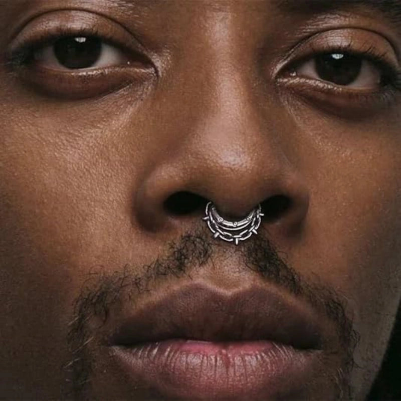 septum-rings-hoops1pc-16g8mm-chain-with-cz-nose-ring-surgical-stainless-steel-jewelry-clicker-cartilage-earring-hinged-segment-daith-piercing-silver-nose-wear