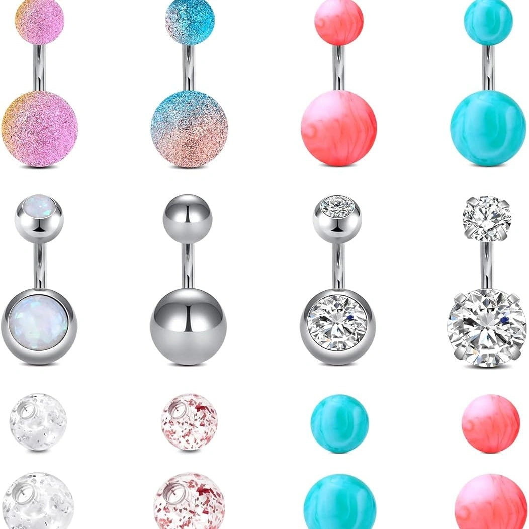 short-belly-button-ring-short-bar-belly-button-rings-surgical-stainless-steel-belly-ring-6mm-belly-button-rings-short-bar-mix-ball