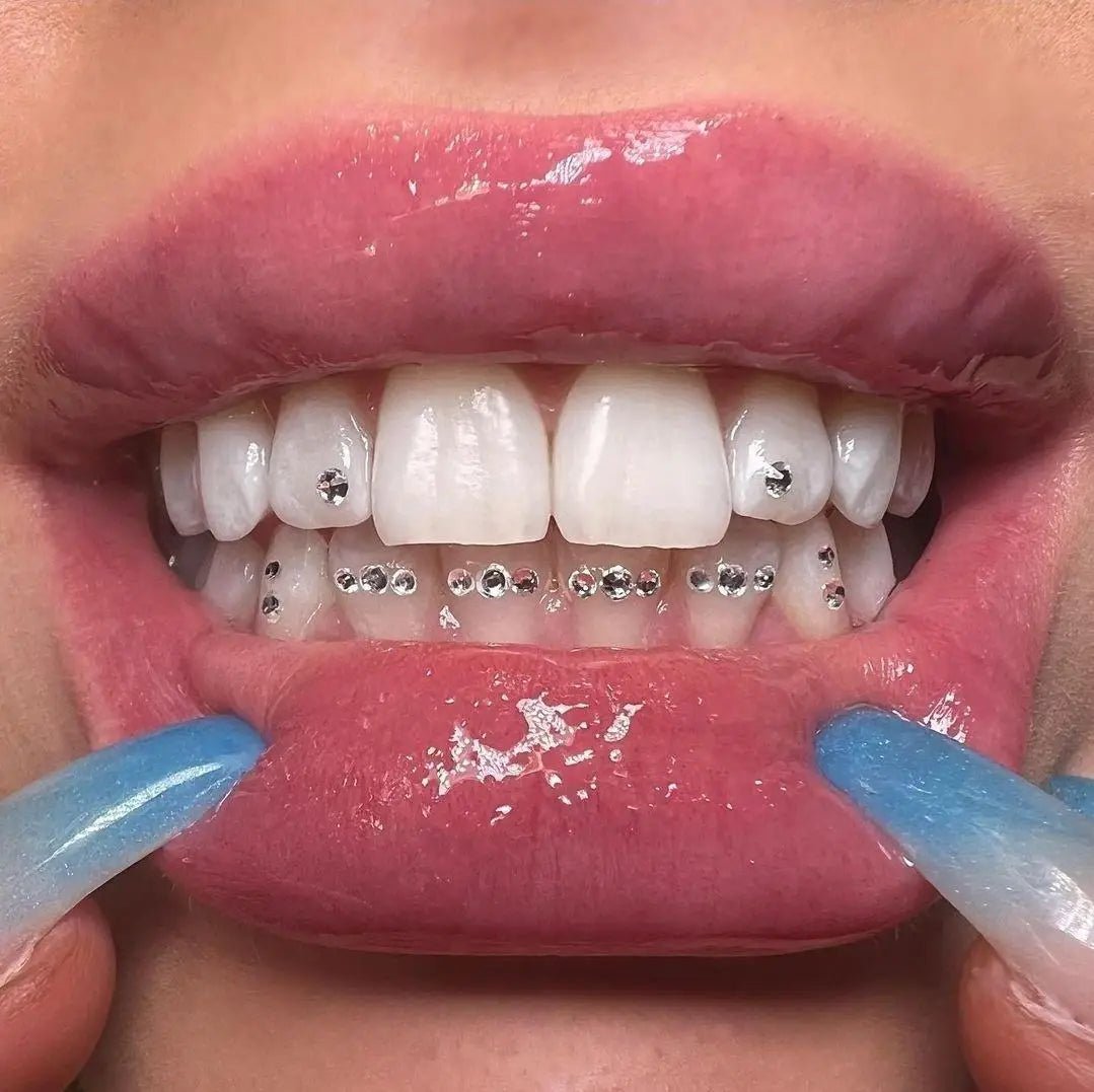 Sparkling Smile Upgrade Tooth Rhinestone and Crystal Rhinestone Tooth Gems for Dazzling Rhinestone Tooth Gems - QIAO CrystalQIAO CrystalQIAO Crystal