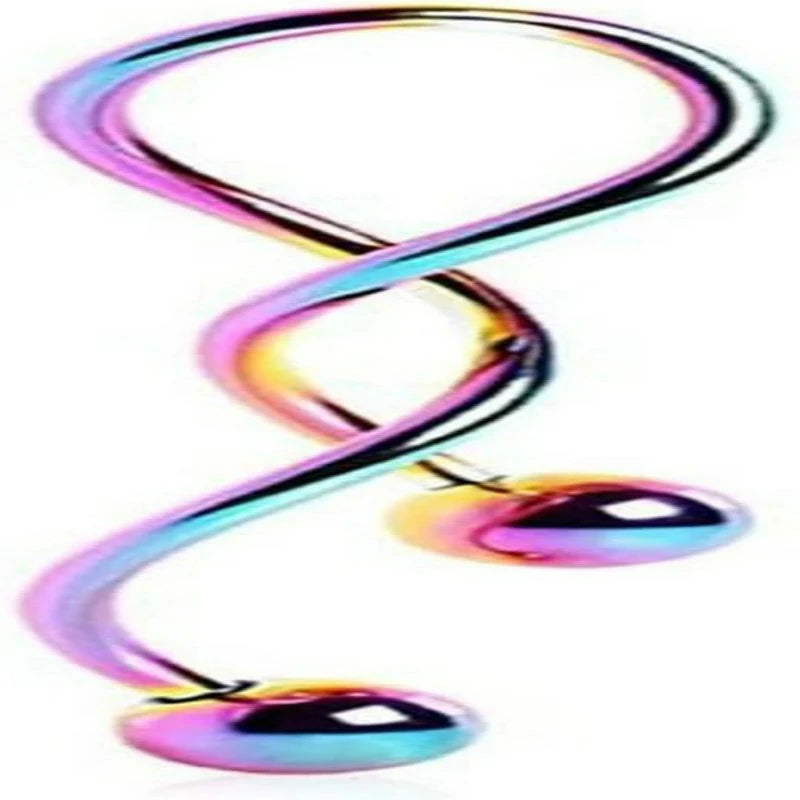 Spiral Twist Navel Ring 316L Surgical Steel Body Piercing Rings