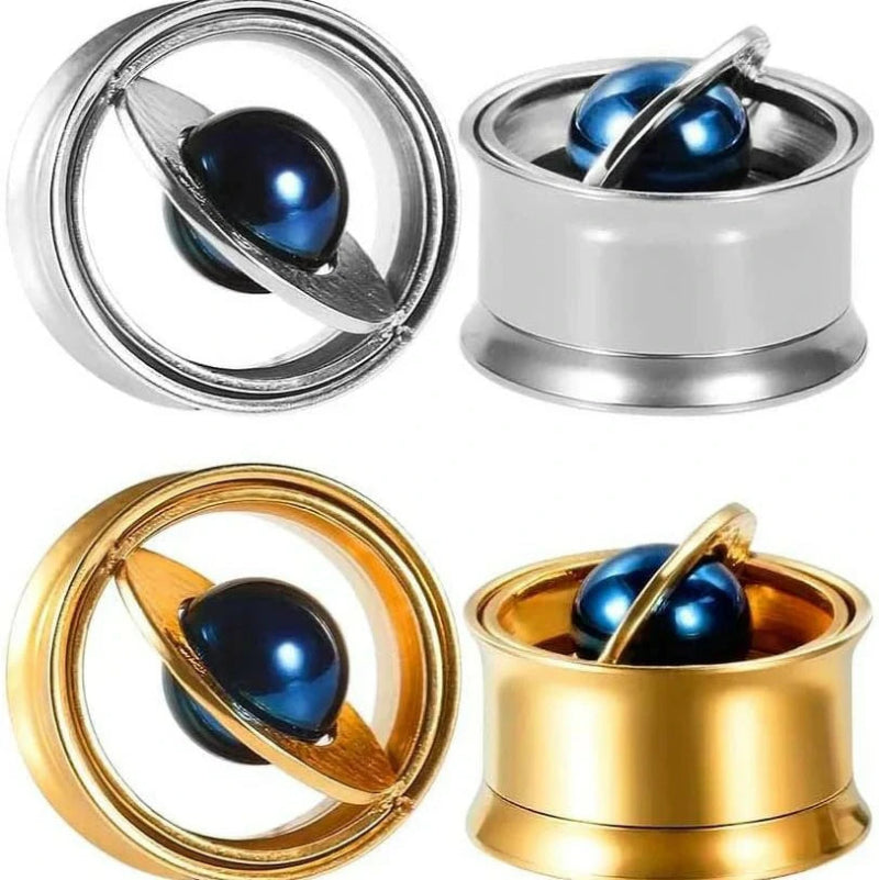 Surgical Steel Cool Planet Tunnels and Plugs Piercing Elegante Stretchers Earrings