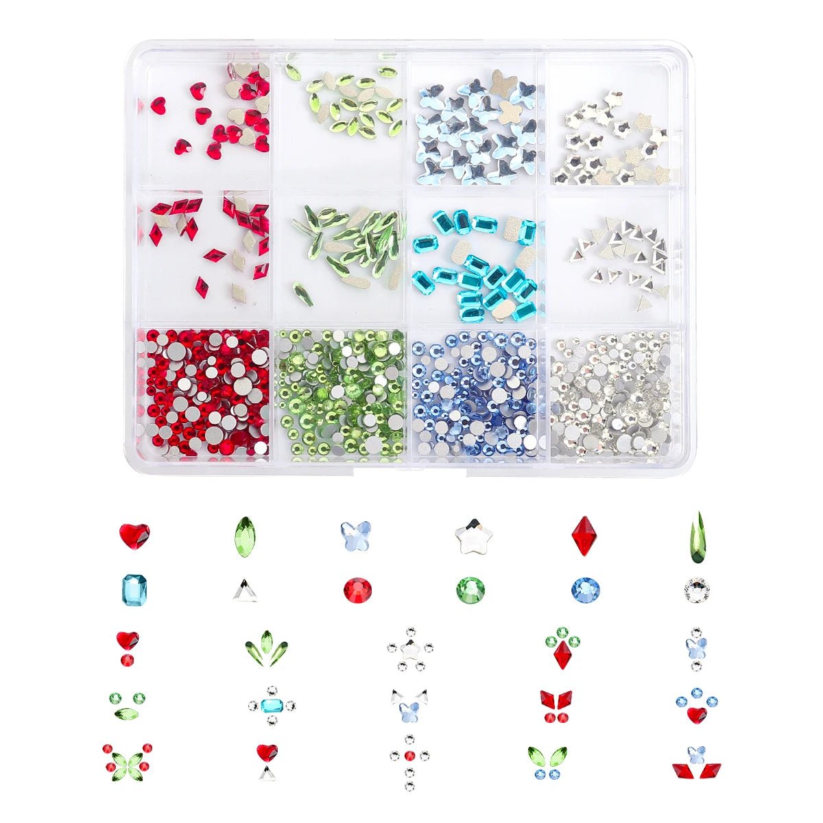 Tooth Gem Kits Professionally Decorate Your Teeth Gold Tooth Gems - QIAO CrystalQIAO CrystalQIAO Crystal