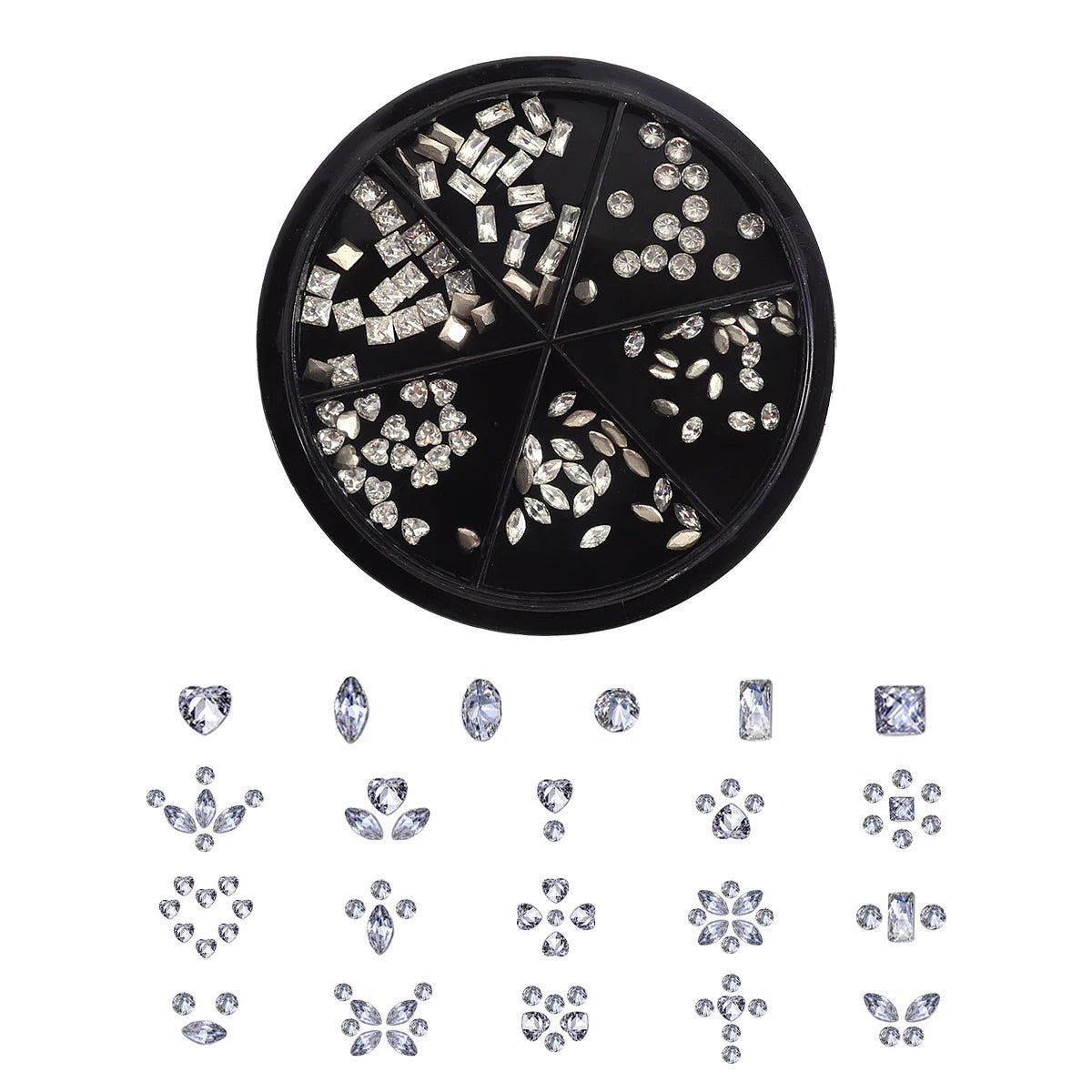 Tooth Gem Kits Professionally Decorate Your Teeth Gold Tooth Gems - QIAO CrystalQIAO CrystalQIAO Crystal