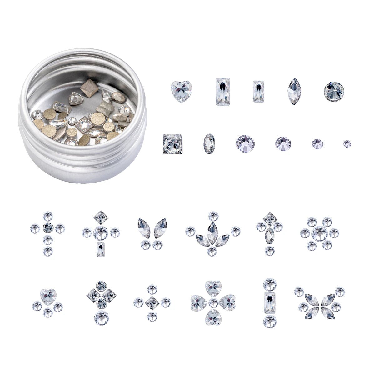 Tooth Gem Kits Professionally Decorate Your Teeth Gold Tooth Gems - QIAO CrystalQIAO CrystalQIAO Crystal