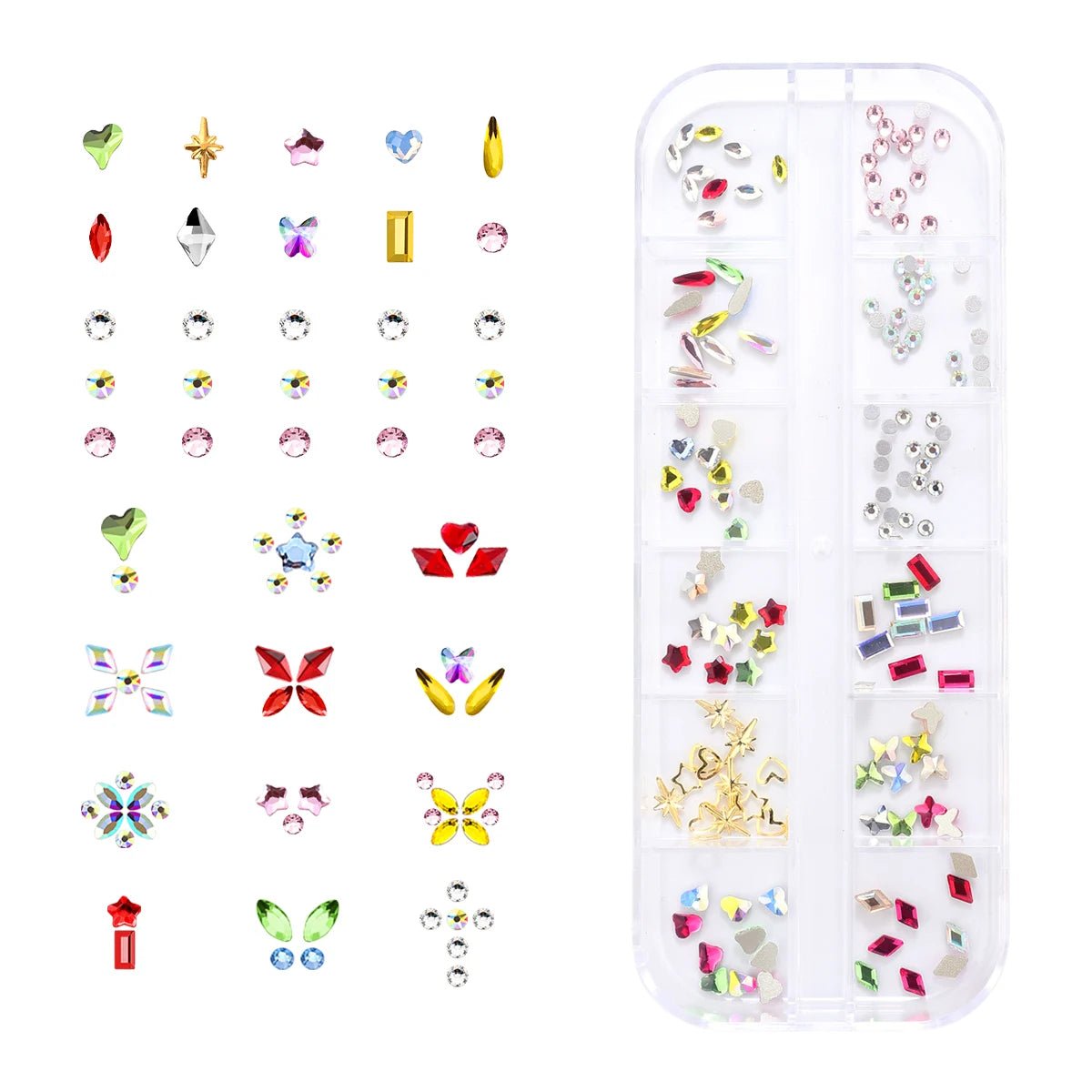 Tooth Gem Kits Professionally Decorate Your Teeth Gold Tooth Gems - QIAO CrystalQIAO CrystalQIAO Crystal