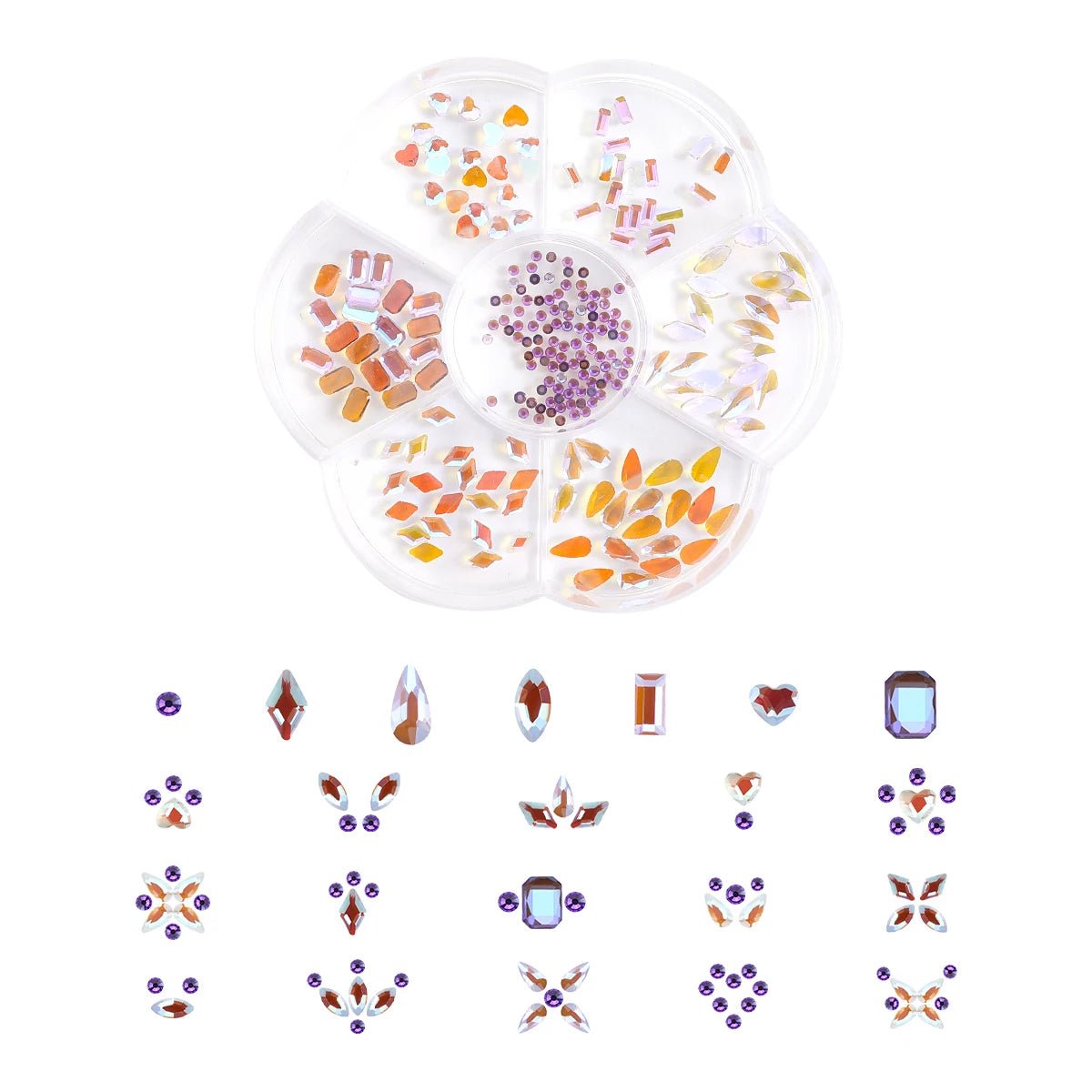 Tooth Gem Kits Professionally Decorate Your Teeth Gold Tooth Gems - QIAO CrystalQIAO CrystalQIAO Crystal