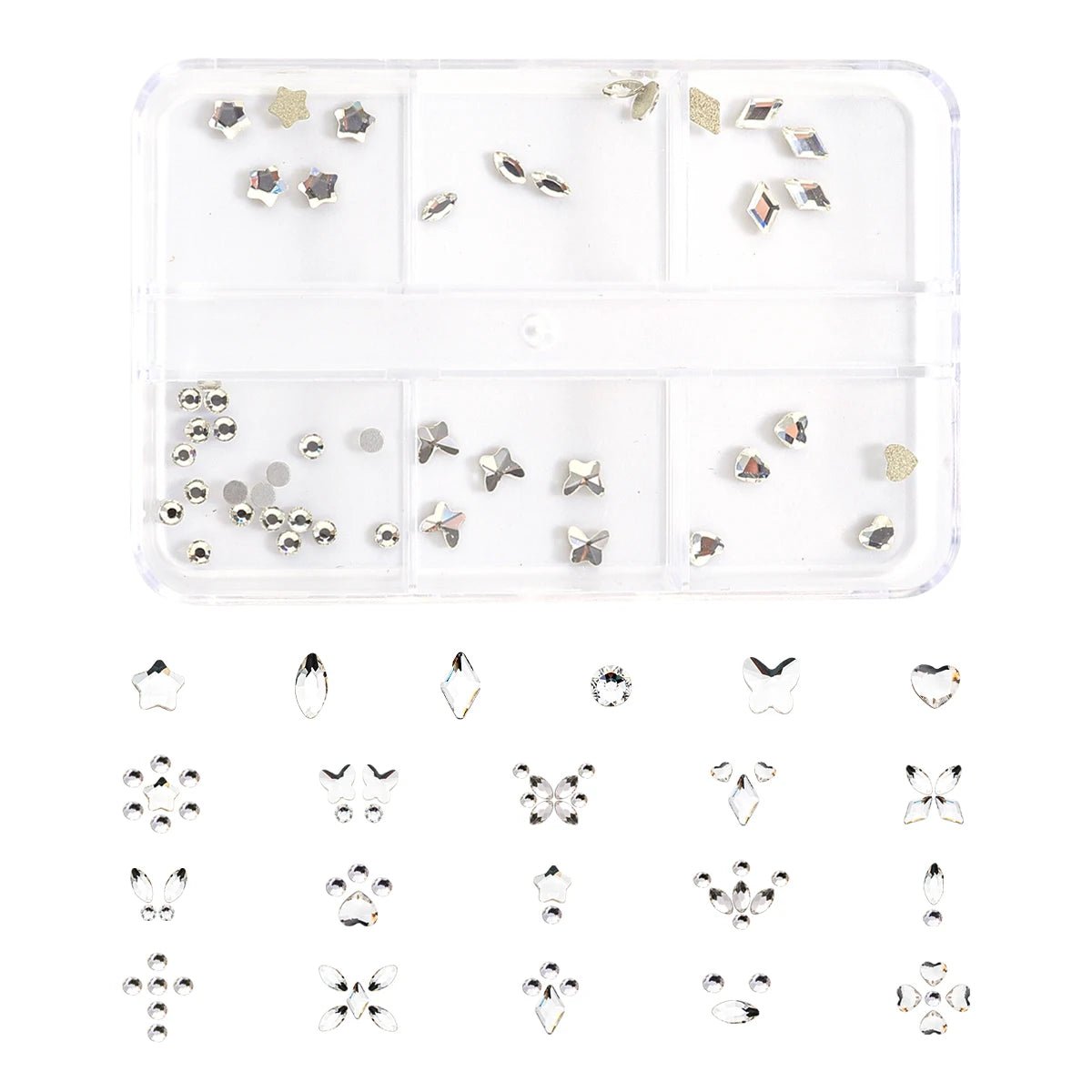 Tooth Gem Kits Professionally Decorate Your Teeth Gold Tooth Gems - QIAO CrystalQIAO CrystalQIAO Crystal