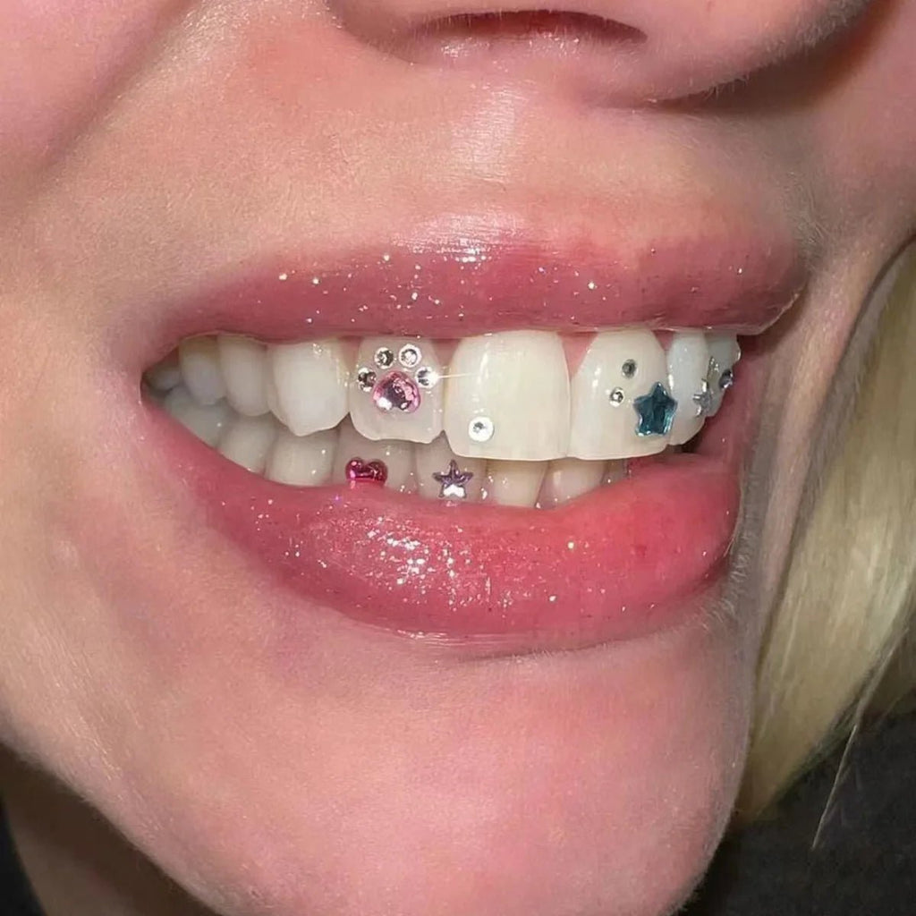 Tooth Gems Rhinestone Tooth Beauty Diamond Jewelry Crystal Diamond Jewelry Tooth Jewelry - QIAO CrystalQIAO CrystalQIAO Crystal