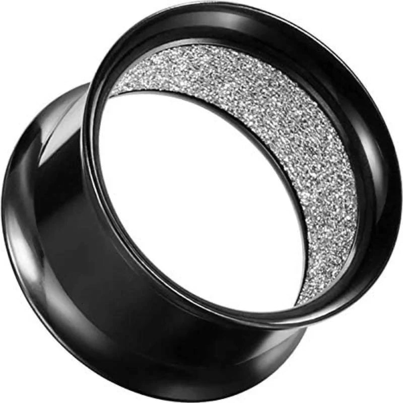 Upgrade Eyelet Tunnels And Plugs Flesh Ear Gauges Earrings Piercing Double Flared - QIAO CrystalQIAO CrystalQIAO Crystal